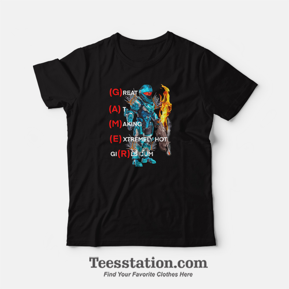 GAMER Great At Making Extremely Girls Cum Parody T-Shirt GAMER Great At Making Extremely Girls Cum Parody T-Shirt
