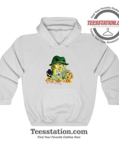 Gangster SpongeBob Rich Funny Hoodie For Unisex