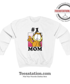 Garfield Mother's Day #1 MOM Funny Sweatshirt