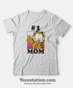 Garfield Mother's Day #1 MOM Funny T-Shirt