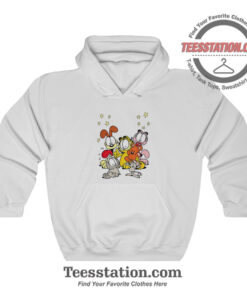 Garfield With Besfriends Funny Hoodie
