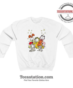 Garfield With Besfriends Funny Sweatshirt