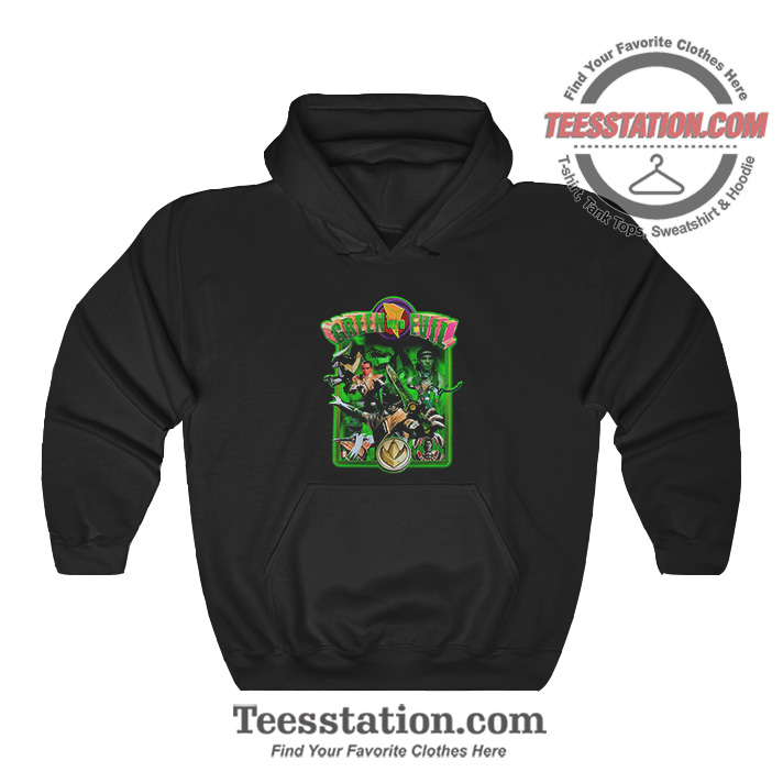 Green With Evil Rangers Vintage Hoodie For Unisex Green With Evil Rangers Vintage Hoodie For Unisex