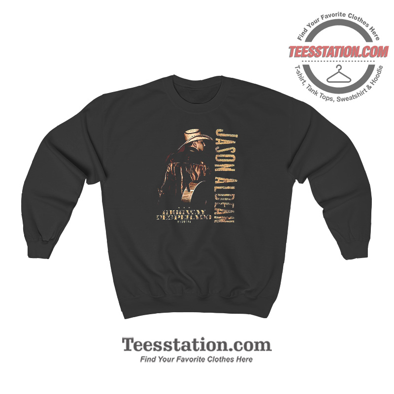 Jason Aldean Highway Desperado Vintage Sweatshirt Jason Aldean Highway Desperado Vintage Sweatshirt
