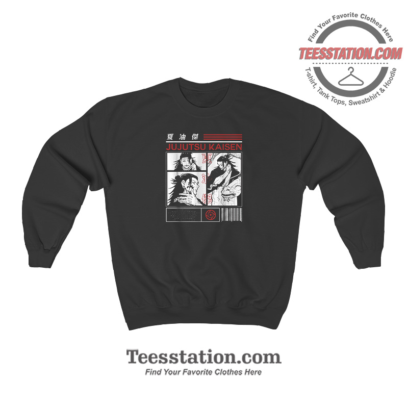 Jujutsu Kaisen Suguru Geto Manga Version Sweatshirt Jujutsu Kaisen Suguru Geto Manga Version Sweatshirt