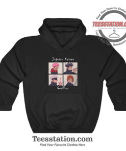 Jujutsu Kaisen X Gorillaz Main Characters Parody Hoodie