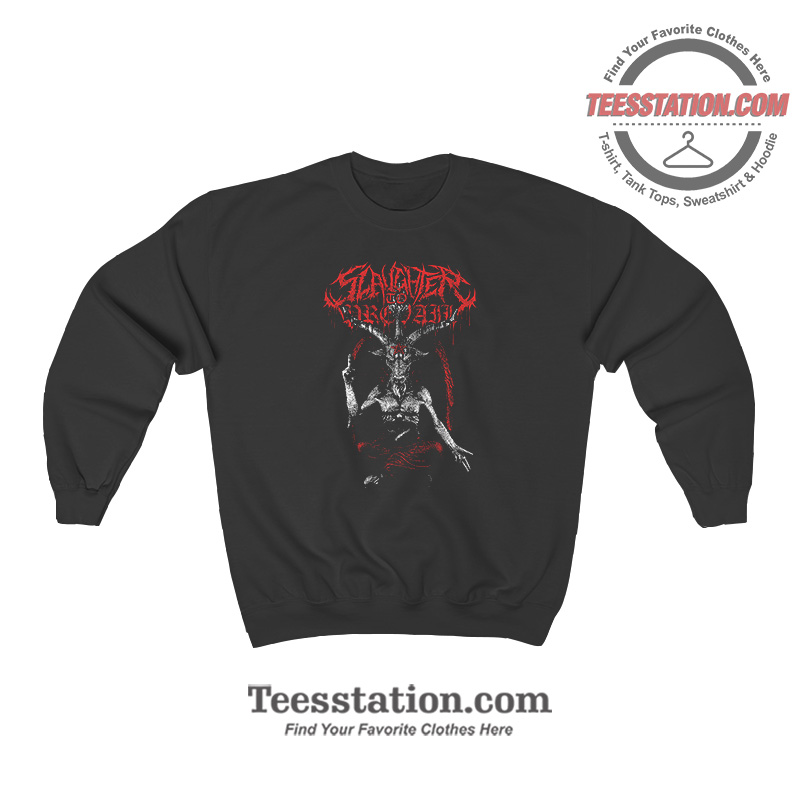 Slaughter To Prevail Baphomet Vintage Sweatshirt Slaughter To Prevail Baphomet Vintage Sweatshirt