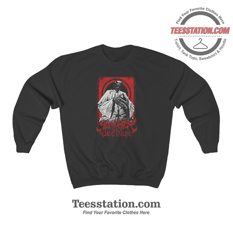Slaughter To Prevail Preacher Vintage Sweatshirt Slaughter To Prevail Preacher Vintage Sweatshirt