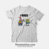 Spongebob And Patrick #BROS Funny T-Shirt
