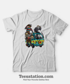 The Massacre Mystery Machine Horror Funny T-Shirt