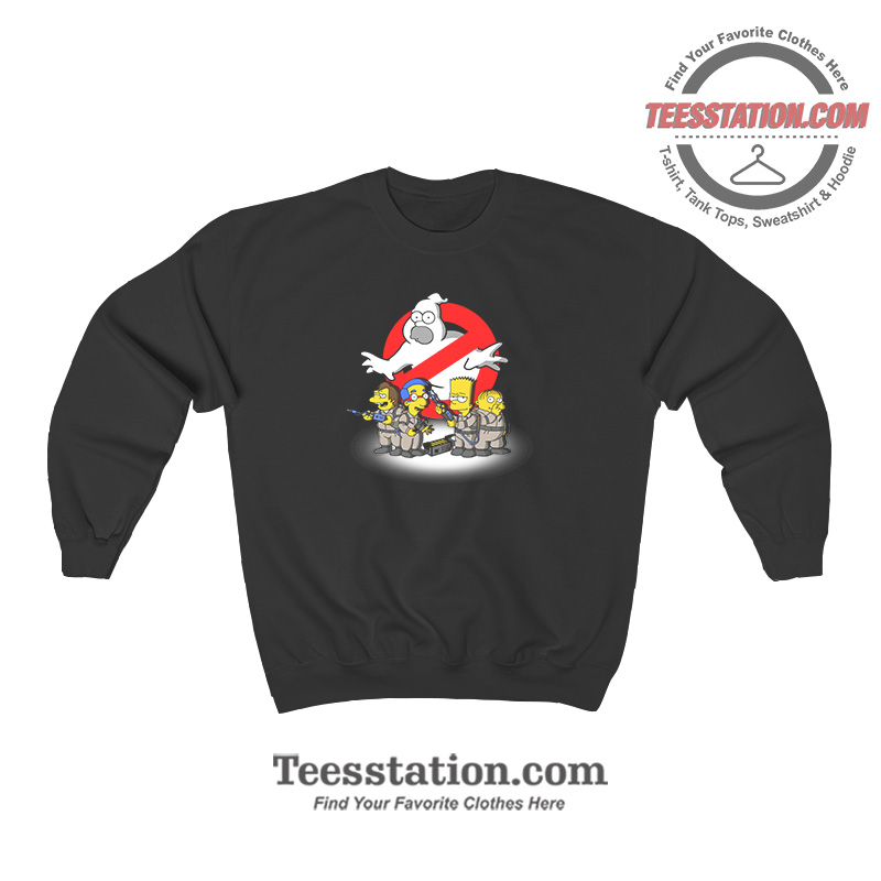 The Simpson's Homer Busters Parody Sweatshirt The Simpson's Homer Busters Parody Sweatshirt
