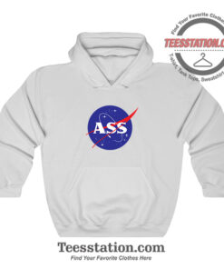 ASS Logo NASA Parody Hoodie For Unisex