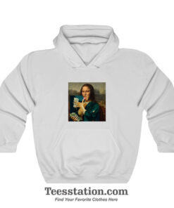 Mona Lisa Money Cash Meme Hoodie