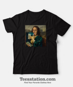 Mona Lisa Money Cash Meme T-Shirt