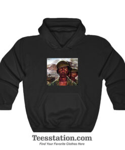 Thousand Yard Stare Meme Hoodie