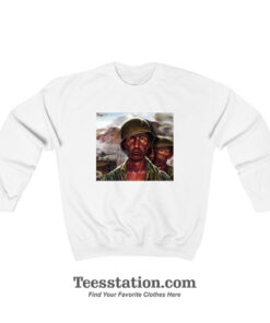 Thousand Yard Stare Meme Sweatshirt