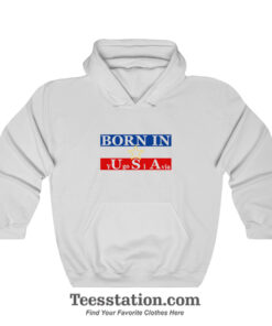 Born In Yugoslavia Usa Hoodie